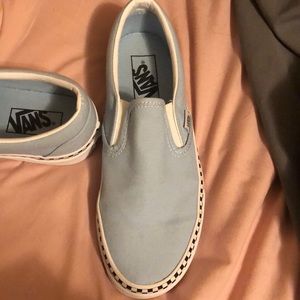 light blue vans